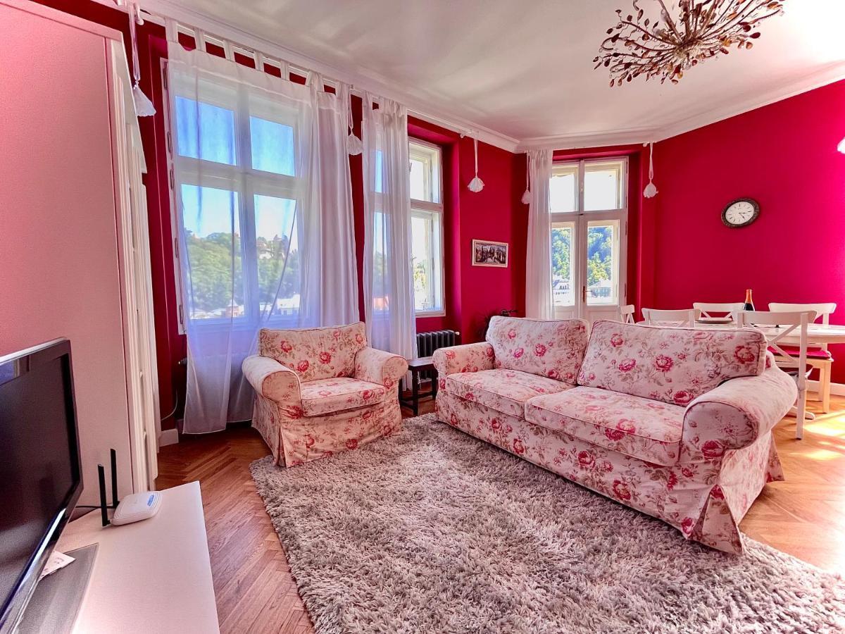 Bohemian City - Amazing View, Garage Karlovy Vary Esterno foto
